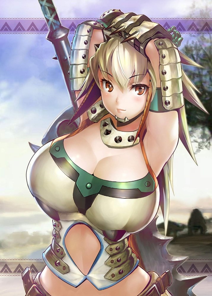 【二次】ビキニアーマー・武器少女・格闘少女【画像】　その３